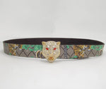 Tiger Rhinestone Belt