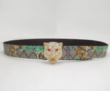 Tiger Rhinestone Belt