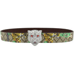 Tiger Rhinestone Belt