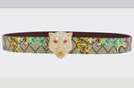 Tiger Rhinestone Belt