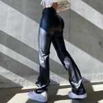 Faux Leather Pants
