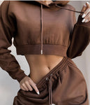 Cropped Tracksuit