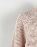 Oversized Knitted Dress