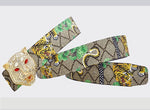 Tiger Rhinestone Belt