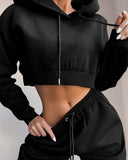 Cropped Tracksuit