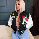 Baseball Cropped Jacket