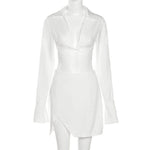 Split Skirt Set