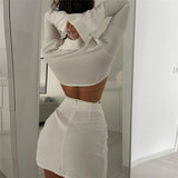 Split Skirt Set